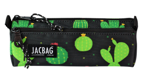 Jacbag Dual Prıme-Çift Bölmeli Üçgen Tip Kalem Kutusu Dual Prime-Kaktüs
