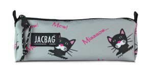 Jacbag Prıme Pencil Case-Üçgen Tip Kalemkutu Dual Prime-Miyav