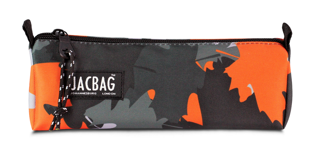 Jacbag Prıme Pencil Case-Üçgen Tip Kalemkutu Prime-Turuncu Camoflora