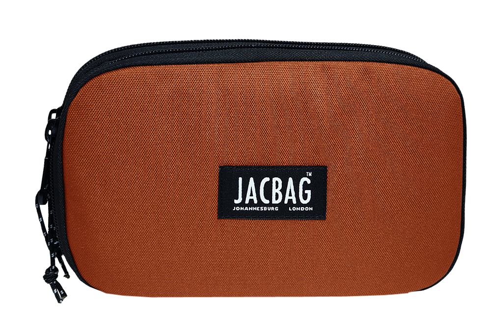 Jacbag Double Cover -Çift Kapaklı Kalem Kutusu Double Cover-Kiremit