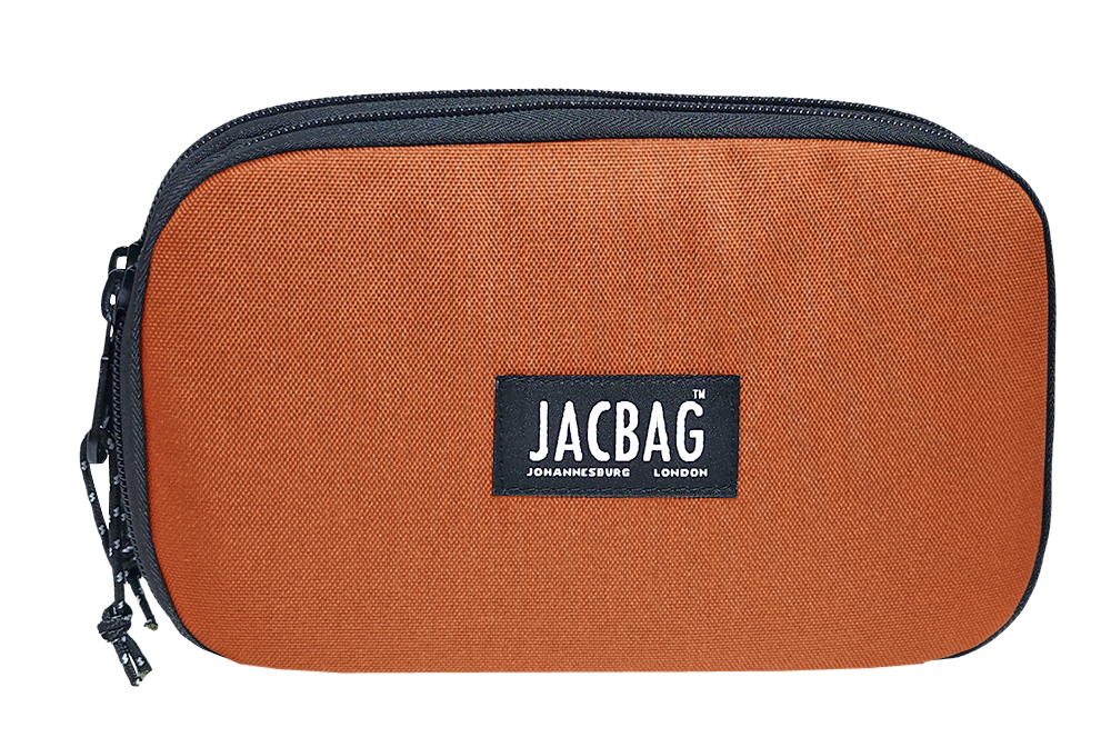 Jacbag Double Cover -Çift Kapaklı Kalem Kutusu Double Cover-Kiremit