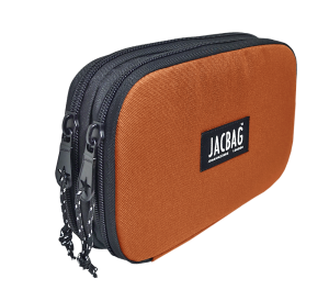 Jacbag Double Cover -Çift Kapaklı Kalem Kutusu Double Cover-Kiremit