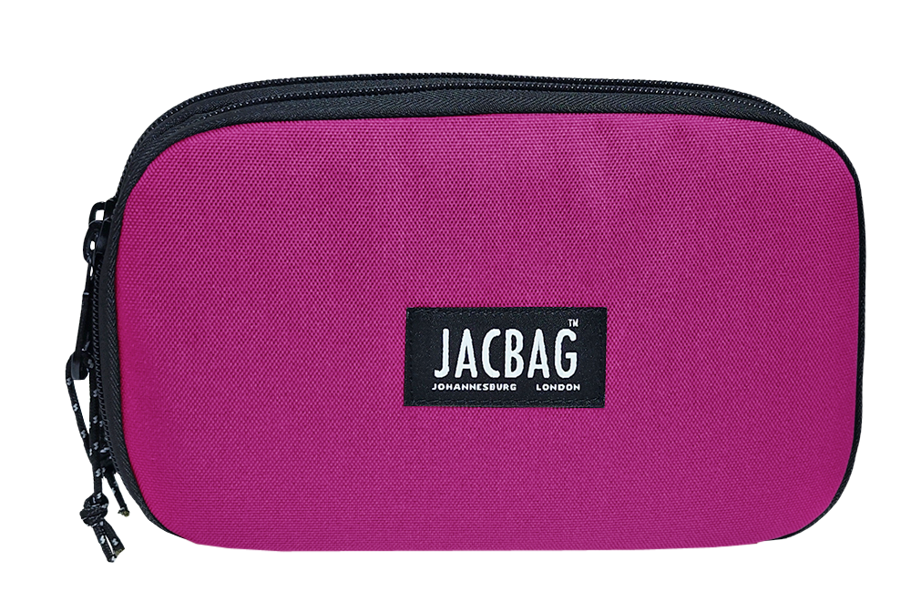 Jacbag Double Cover -Çift Kapaklı Kalem Kutusu Double Cover-Pembe