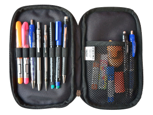 Jacbag Double Cover -Çift Kapaklı Kalem Kutusu Double Cover-Mercan