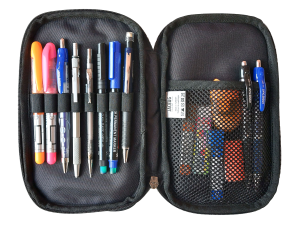 Jacbag Double Cover -Çift Kapaklı Kalem Kutusu Double Cover-Mor