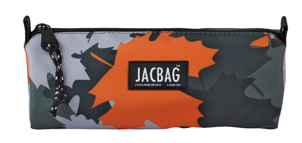 Jacbag Bıg Roll-Silindir Tip Kalem Kutusu Big Roll-Turuncu Camoflora