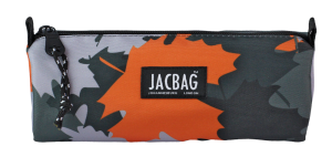 Jacbag Bıg Roll-Silindir Tip Kalem Kutusu Big Roll-Turuncu Camoflora