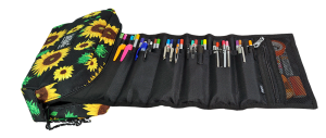 Jacbag Organizer Roll Up-Rulo Organizer Kalem Çantası Organizer Roll Up-Ayçiçeği