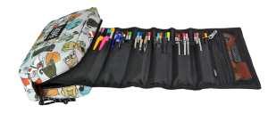 Jacbag Organizer Roll Up-Rulo Organizer Kalem Çantası Organizer Roll Up-Neşeli Patiler