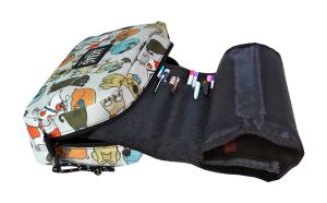 Jacbag Organizer Roll Up-Rulo Organizer Kalem Çantası Organizer Roll Up-Neşeli Patiler