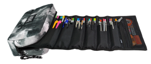 Jacbag Organizer Roll Up-Rulo Organizer Kalem Çantası Organizer Roll Up-Gri Bulut