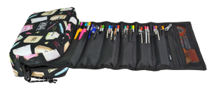 Jacbag Organizer Roll Up-Rulo Organizer Kalem Çantası Organizer Roll Up-Pastel Pop