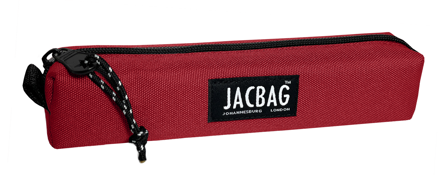 Jacbag Prizma-Sosis Tip Kalem Kutusu Prizma-Kırmızı