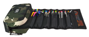 Jacbag Organizer Roll Up-Rulo Organizer Kalem Çantası Organizer Roll Up-Haki Camoflora